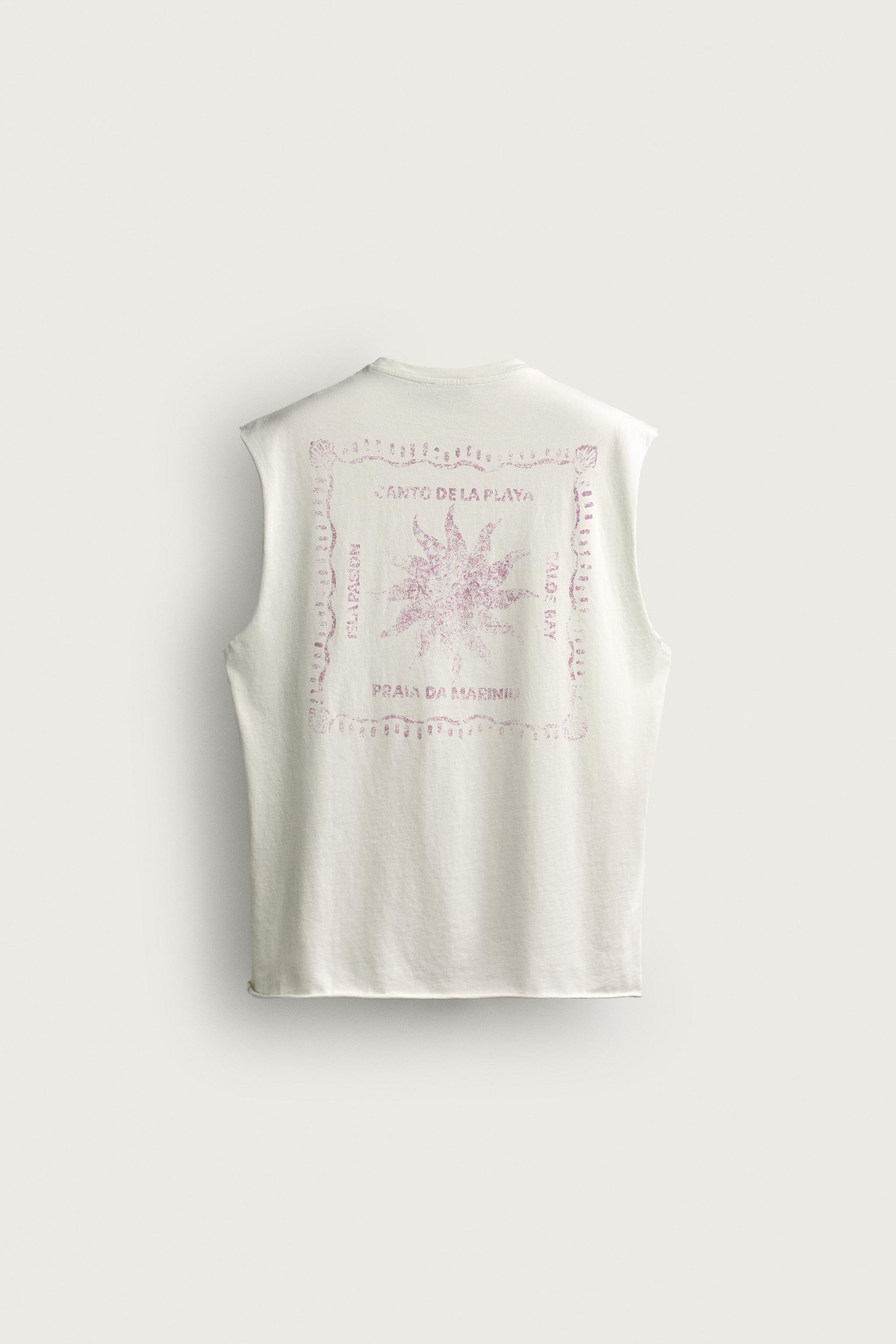 WASHED PRINT TANK TOP